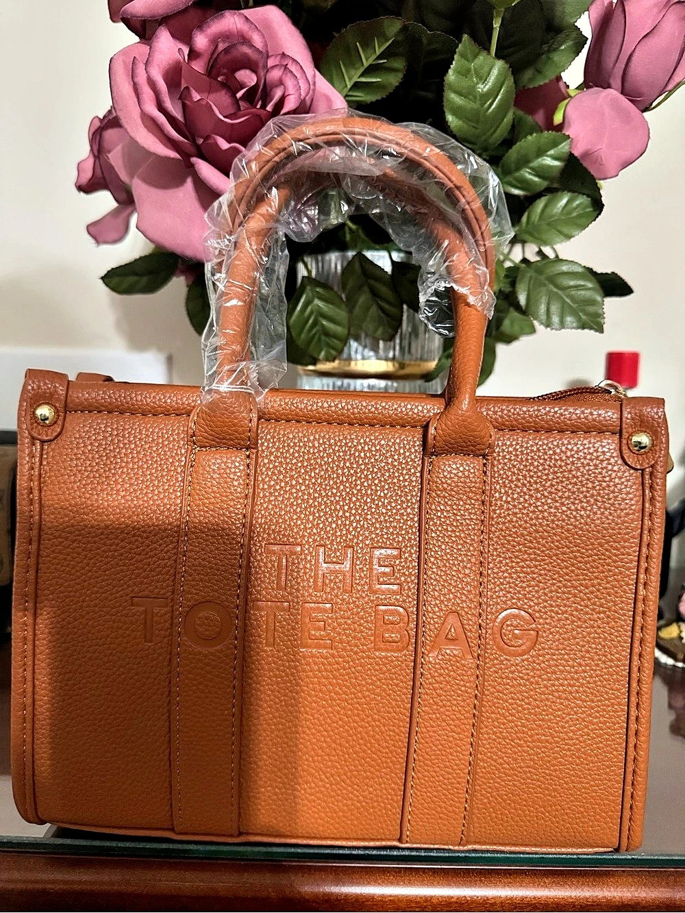 The Medium Tote Bag in Brown- Like New